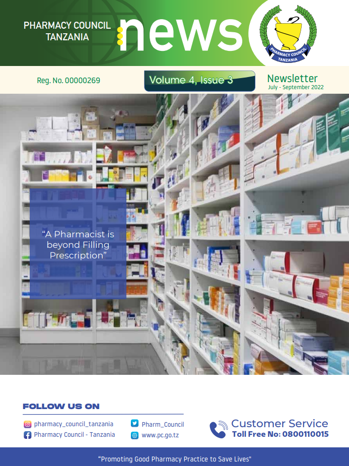 Pharmacy Council Newsletter Volume 4 Issue 3